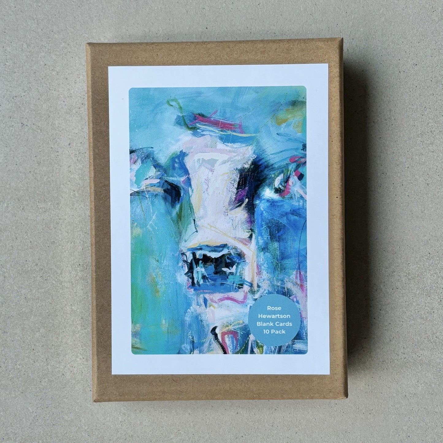 Greeting Cards - 10 X Cows
